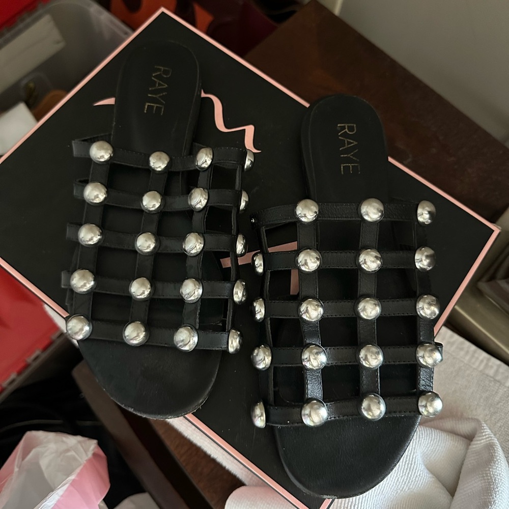 Raye studded sandals